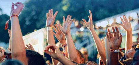 hands up in the air jersey guernsey uk channel islands