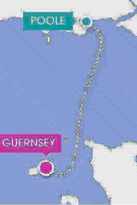 route map of poole to guernsey by ferry