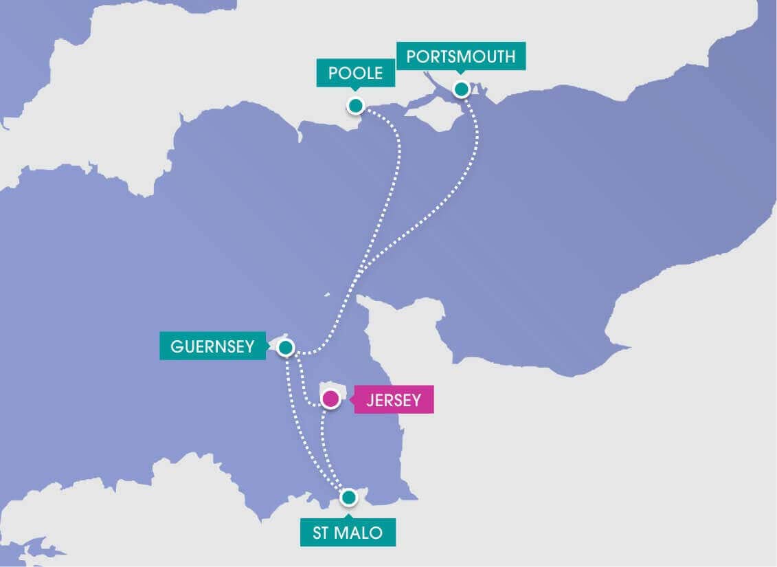 Ferry to Jersey - Compare Prices, Times 