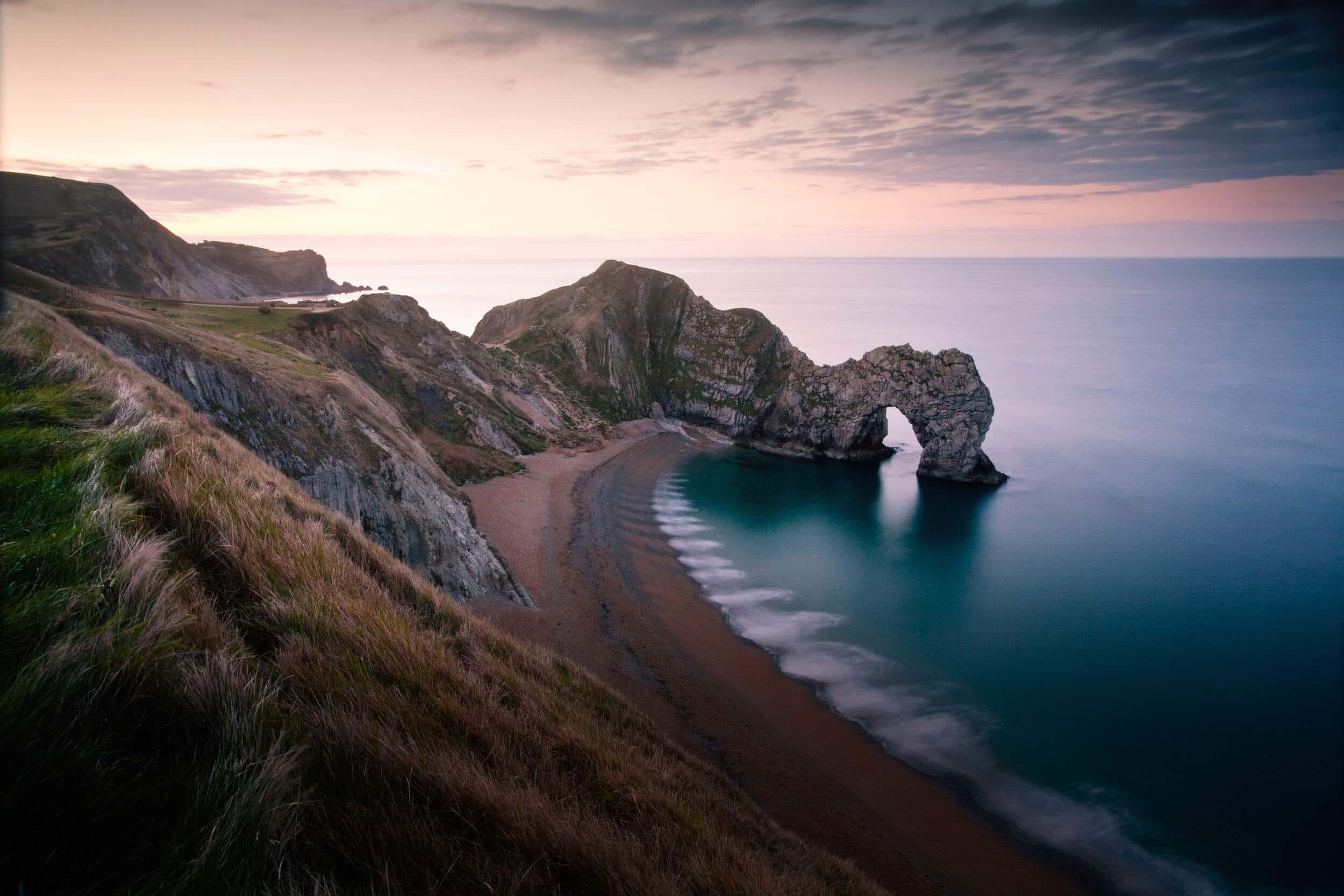 Durdle Door at Dusk