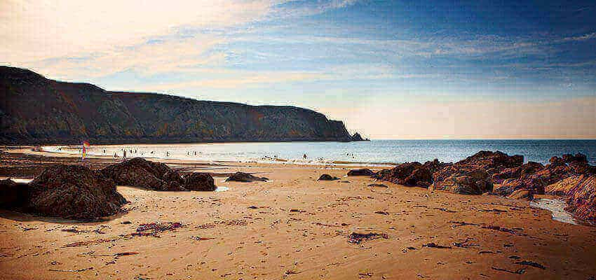 plemont headland guernsey channel island