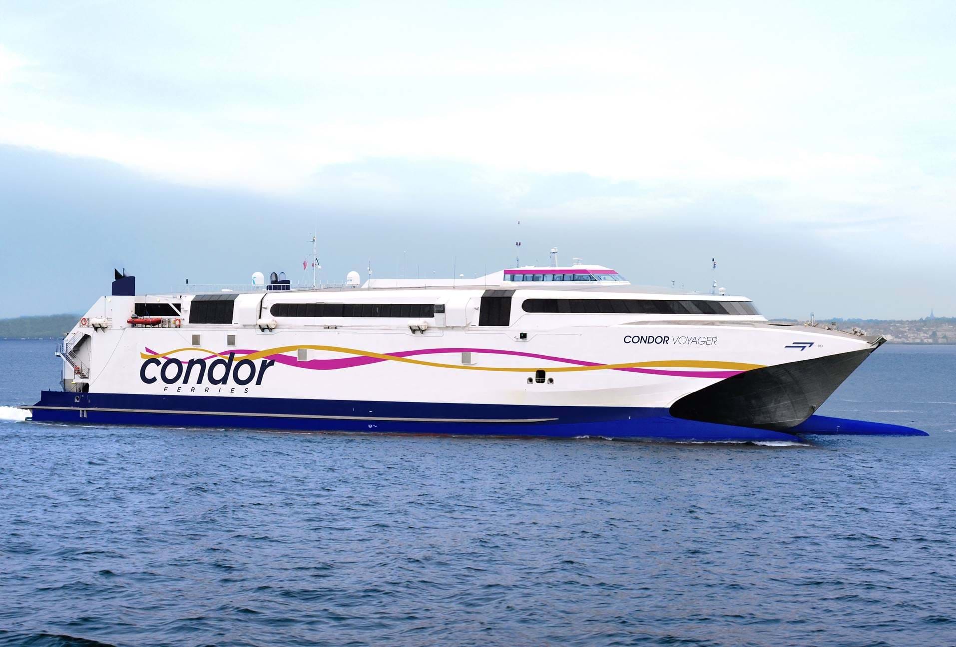 lede efter T I Condor Voyager: Our Fleet | Condor Ferries