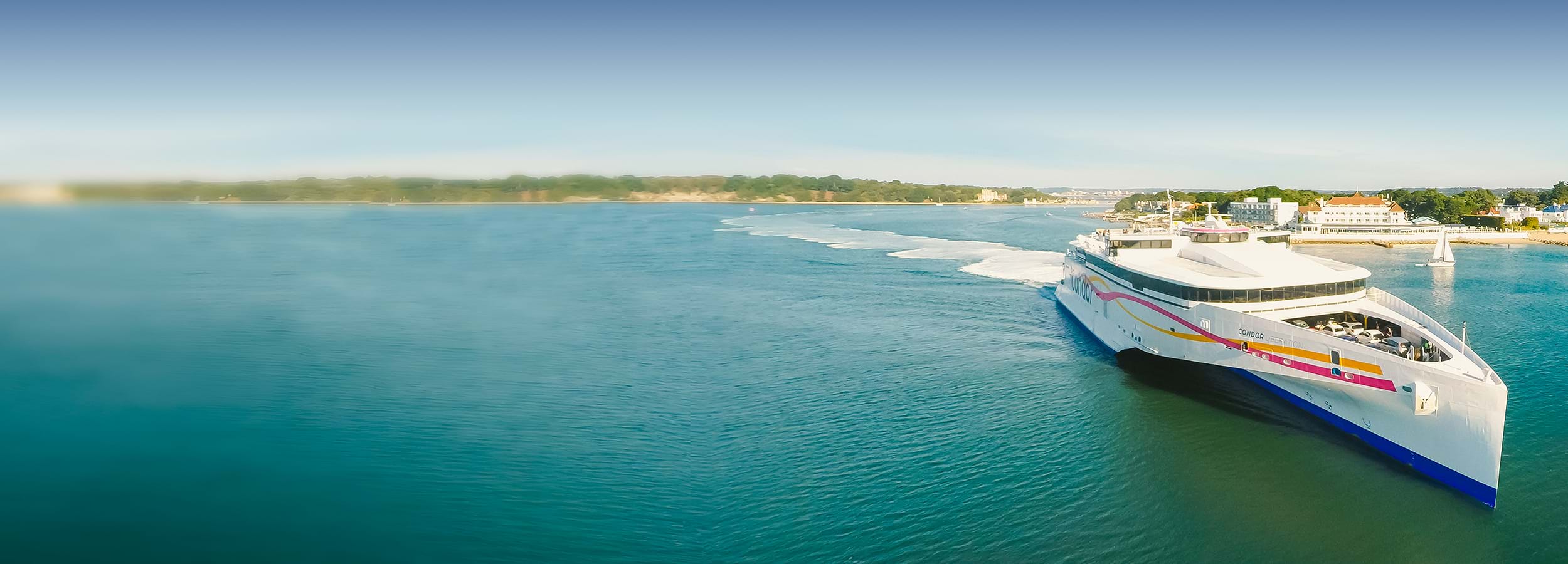 Ferries to Guernsey, Jersey, St Malo And The UK Condor Ferries