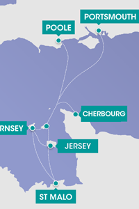 Ferries to hot sale jersey and guernsey