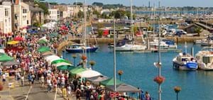 St Peter Port in Guernsey
