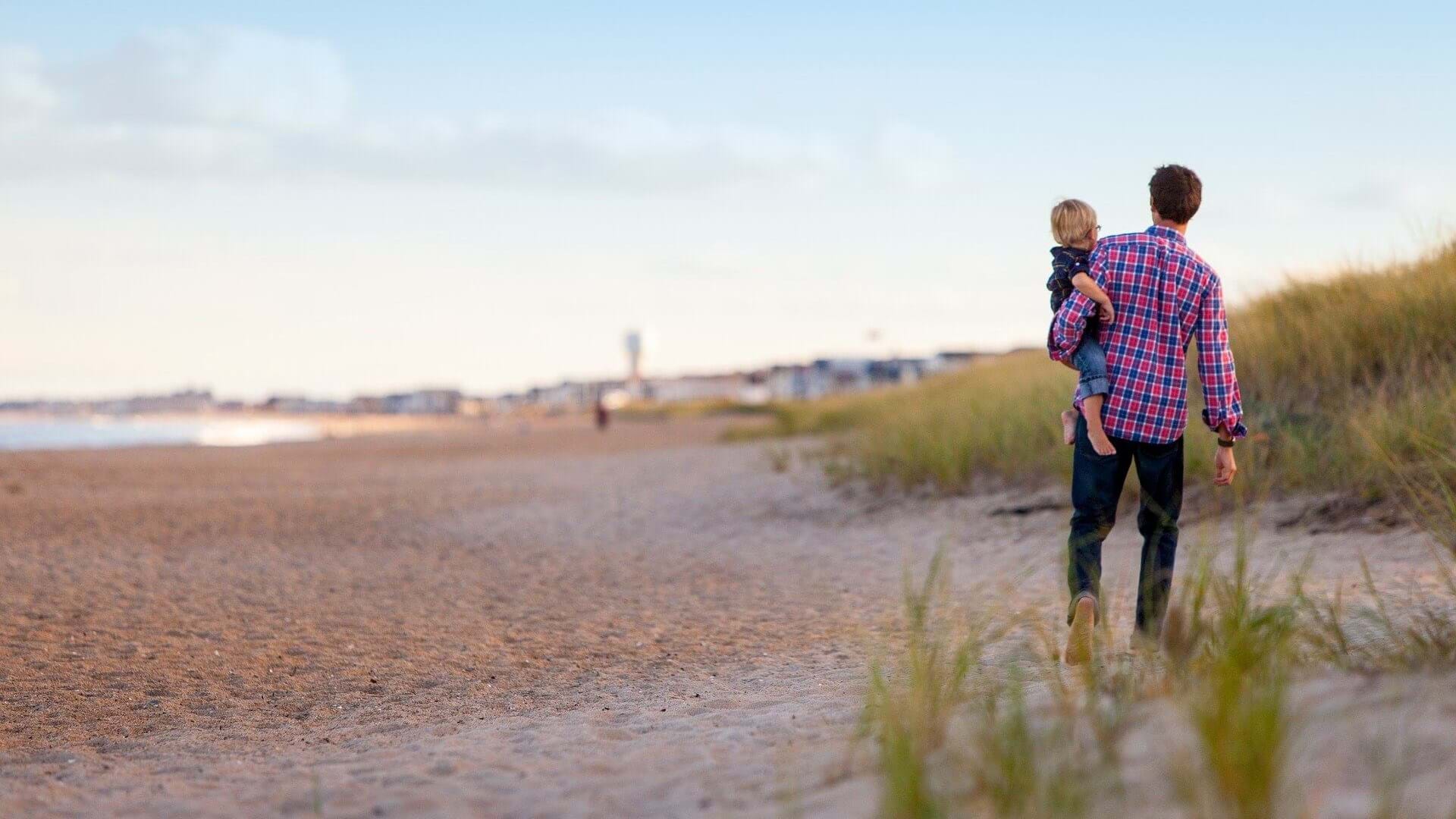 beach walk