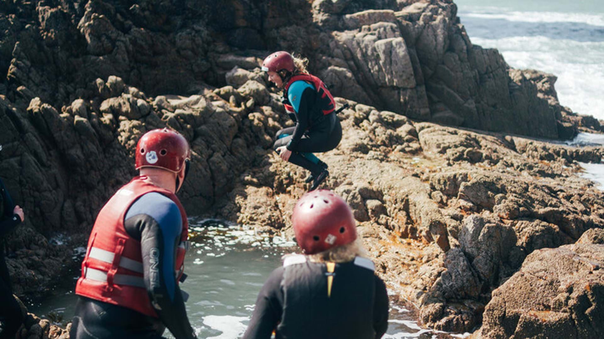coasteering-jersey-channel-islands