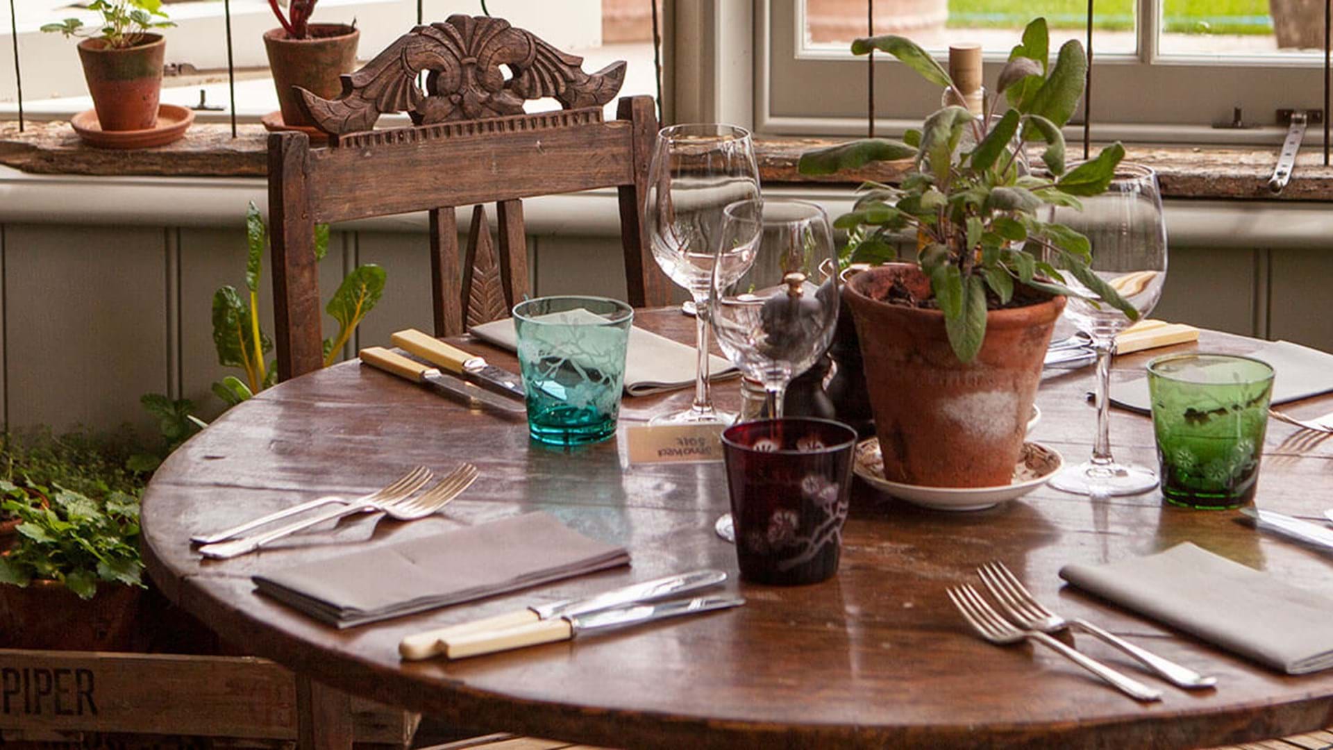 Dining at The Pig